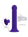 Dildo Vibrante Murray Youth E Violetto Ricaricabile - PRETTY LOVE LED - Vibratori | erosidea.com