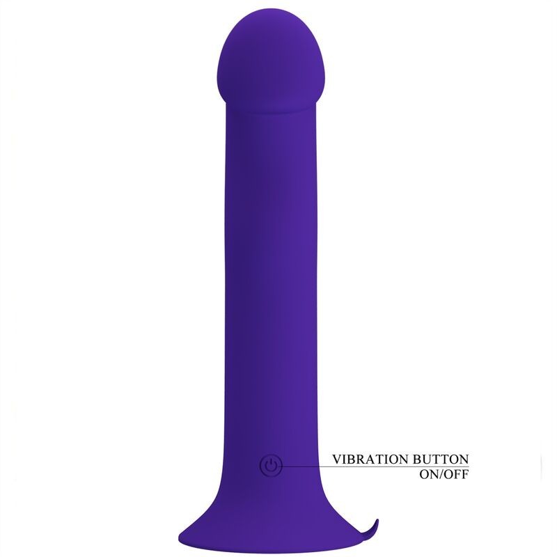 Dildo Vibrante Murray Youth E Violetto Ricaricabile - PRETTY LOVE LED - Vibratori | erosidea.com