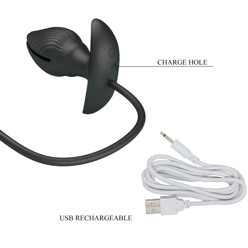 Pretty Love - Plug Anale Gonfiabile E Ricaricabile - PRETTY LOVE BOTTOM - Plug e Catene Anali | erosidea.com
