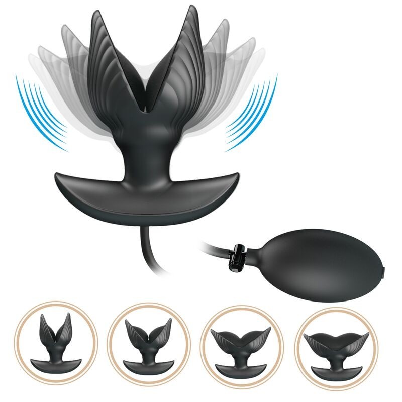 Pretty Love - Plug Anale Gonfiabile E Ricaricabile - PRETTY LOVE BOTTOM - Plug e Catene Anali | erosidea.com