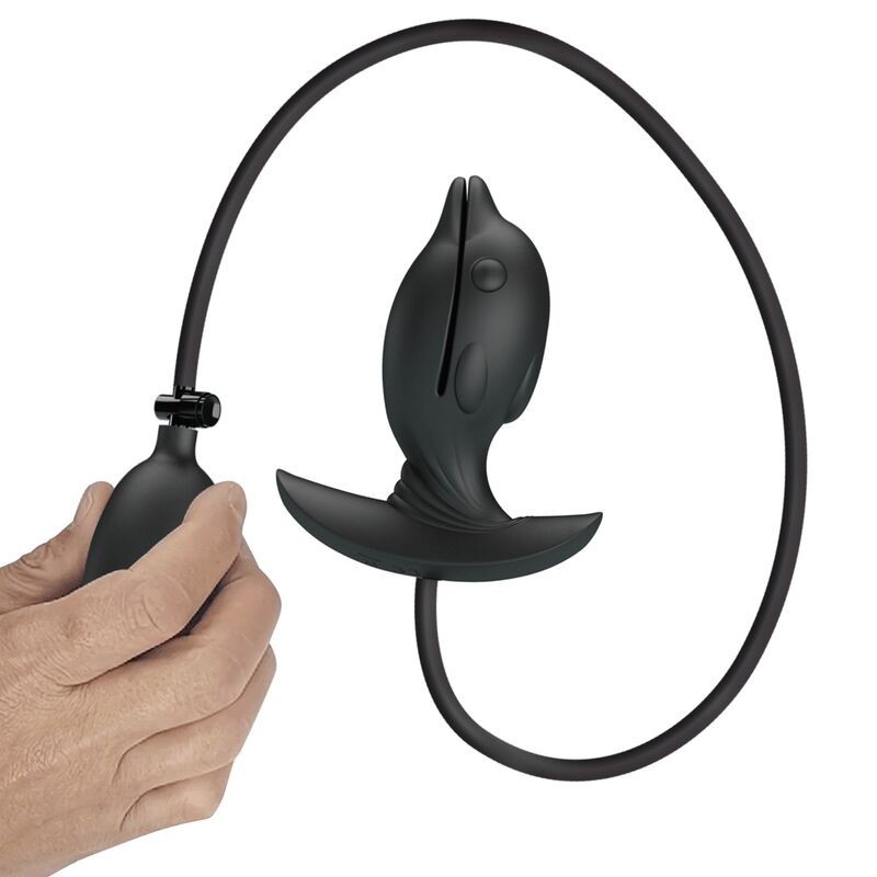 Plug Anale Delfin Gonfiabile E Ricaricabile - PRETTY LOVE BOTTOM - Plug e Catene Anali | erosidea.com