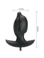 Plug Anale Delfin Gonfiabile E Ricaricabile - PRETTY LOVE BOTTOM - Plug e Catene Anali | erosidea.com