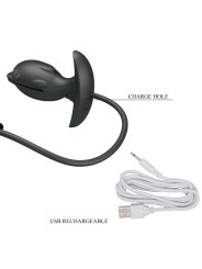 Plug Anale Delfin Gonfiabile E Ricaricabile - PRETTY LOVE BOTTOM - Plug e Catene Anali | erosidea.com