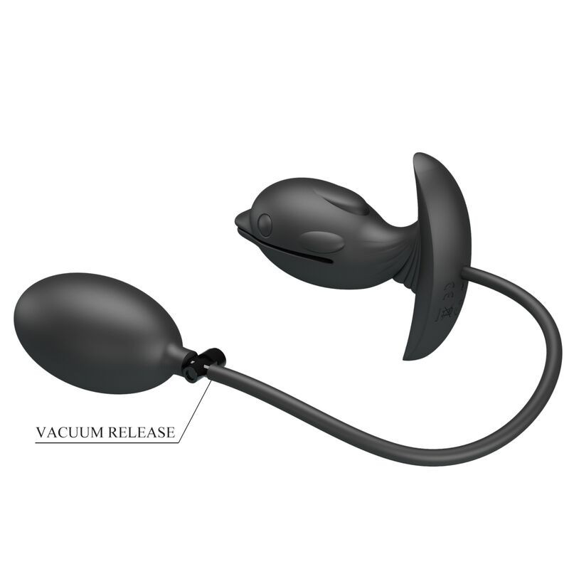 Plug Anale Delfin Gonfiabile E Ricaricabile - PRETTY LOVE BOTTOM - Plug e Catene Anali | erosidea.com