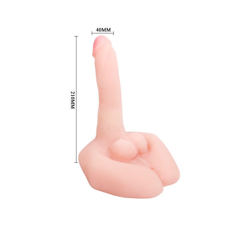 Masturbatore Mr Grande Realistico Con Pene E Ano - BAILE FOR HIM - Dildo Realistici | erosidea.com