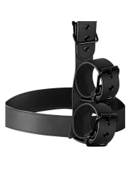 Fetish Submissive Bondage - Set Di Contenimento Del Corpo Con Colletto E Polsini - FETISH SUBMISSIVE BONDAGE - Manette e Polsini | erosidea.com