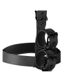 Fetish Submissive Bondage - Set Di Contenimento Del Corpo Con Colletto E Polsini - FETISH SUBMISSIVE BONDAGE - Manette e Polsini | erosidea.com