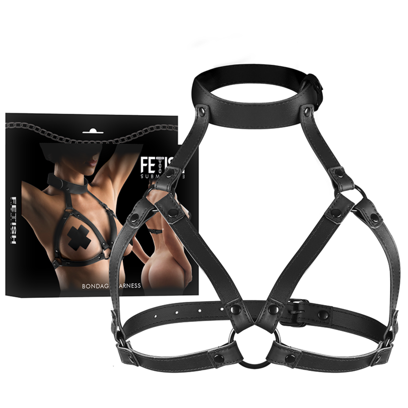 Fetish Submissive Bondage - Imbracatura Torace Regolabile - FETISH SUBMISSIVE BONDAGE - Bondage | erosidea.com