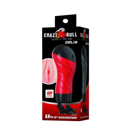 Masturbatore Crazy Bull Vagina Flora Con Base Voce - CRAZY BULL - Masturbatori Vagina | erosidea.com