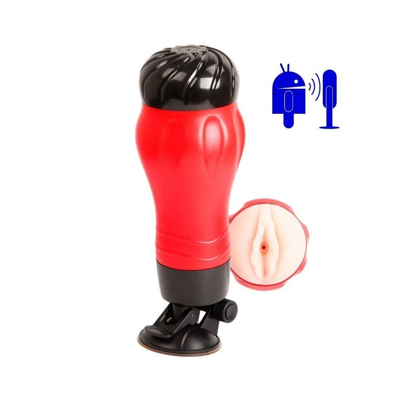Masturbatore Crazy Bull Vagina Flora Con Base Voce - CRAZY BULL - Masturbatori Vagina | erosidea.com