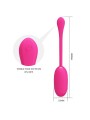 Uovo Vibrante Ricaricabile Doreen Magenta - PRETTY LOVE SMART - Vibratori | erosidea.com