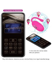 Uovo Vibrante Ricaricabile Doreen Magenta - PRETTY LOVE SMART - Vibratori | erosidea.com