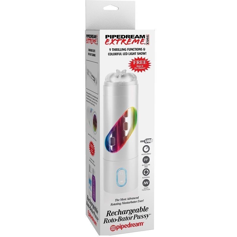 Extreme Toyz - Roto Bator Usb Masturbatore Maschile Vagina - EXTREME TOYZ - Masturbatori Vagina | erosidea.com