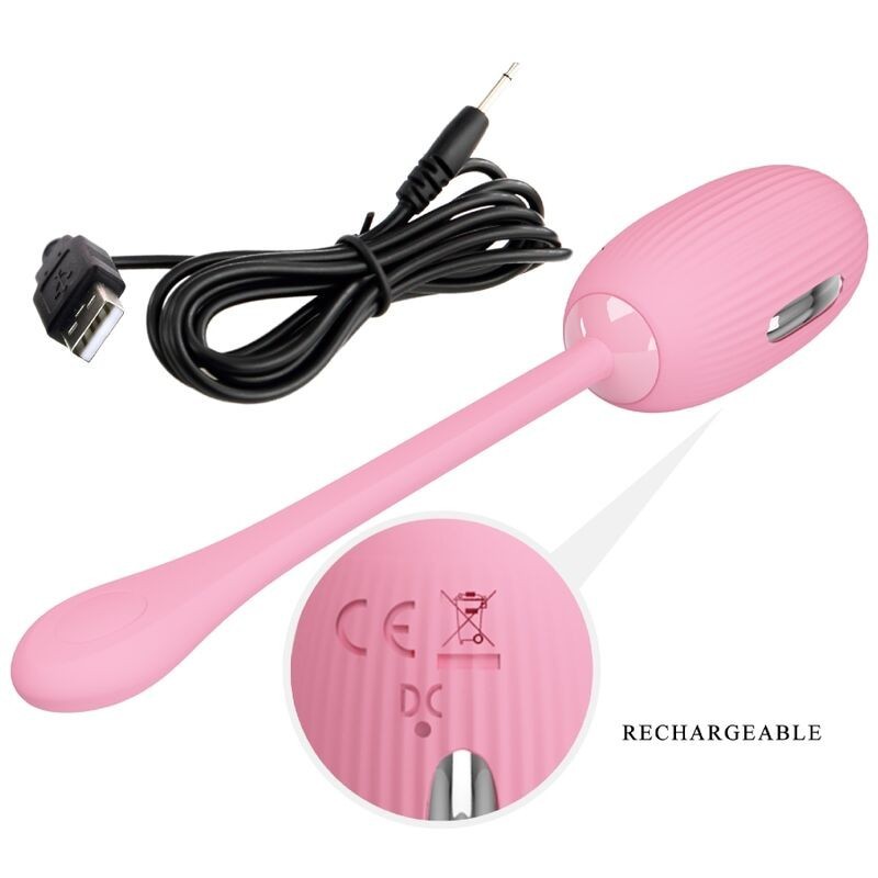Pretty Love - Uovo Vibrante Ricaricabile Doreen Pink - PRETTY LOVE SMART - Vibratori | erosidea.com