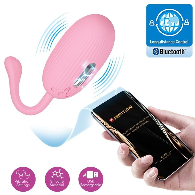 Pretty Love - Uovo Vibrante Ricaricabile Doreen Pink - PRETTY LOVE SMART - Vibratori | erosidea.com