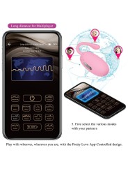 Pretty Love - Uovo Vibrante Ricaricabile Doreen Pink - PRETTY LOVE SMART - Vibratori | erosidea.com