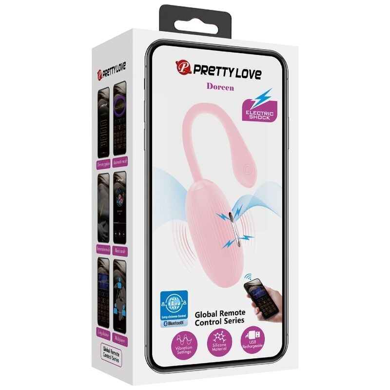 Pretty Love - Uovo Vibrante Ricaricabile Doreen Pink - PRETTY LOVE SMART - Vibratori | erosidea.com