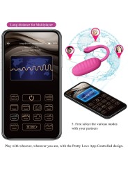 Pretty Love - Uovo Vibrante Ricaricabile Rosa Catalina - PRETTY LOVE SMART - Vibratori | erosidea.com