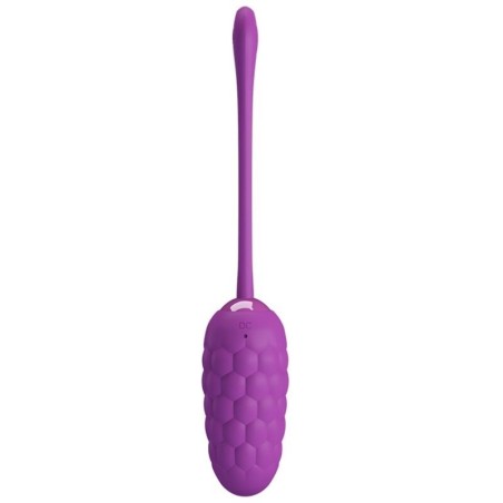 Uovo Vibrante Con Texture Marina Ricaricabile Viola Chiaro - PRETTY LOVE SMART - Vibratori | erosidea.com