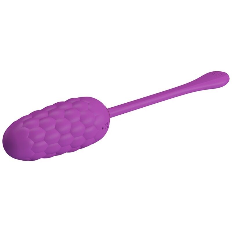 Uovo Vibrante Con Texture Marina Ricaricabile Viola Chiaro - PRETTY LOVE SMART - Vibratori | erosidea.com
