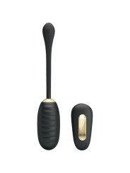 Uovo Vibrante Ricaricabile Doreen Luxury Nero - PRETTY LOVE SMART - Vibratori | erosidea.com