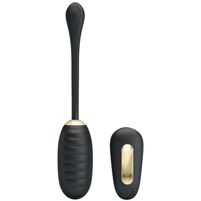 Uovo Vibrante Ricaricabile Doreen Luxury Nero - PRETTY LOVE SMART - Vibratori | erosidea.com