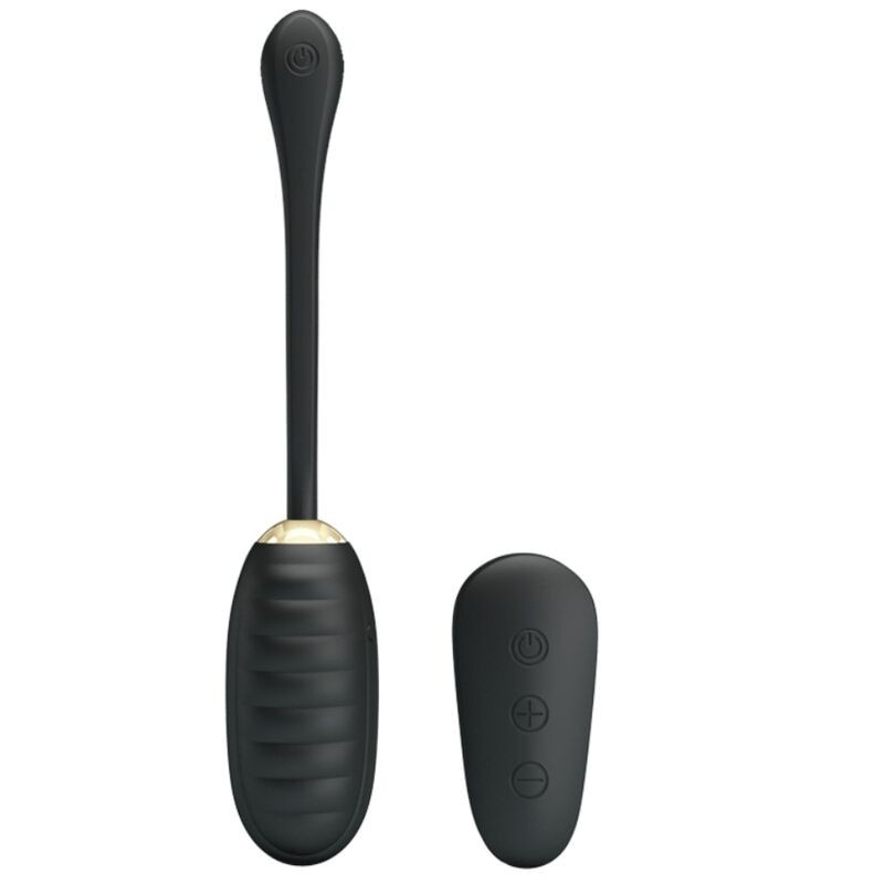 Uovo Vibrante Ricaricabile Doreen Luxury Nero - PRETTY LOVE SMART - Vibratori | erosidea.com