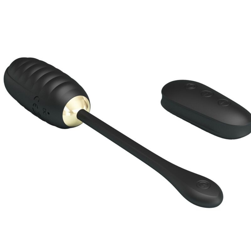 Uovo Vibrante Ricaricabile Doreen Luxury Nero - PRETTY LOVE SMART - Vibratori | erosidea.com