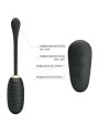 Uovo Vibrante Ricaricabile Doreen Luxury Nero - PRETTY LOVE SMART - Vibratori | erosidea.com
