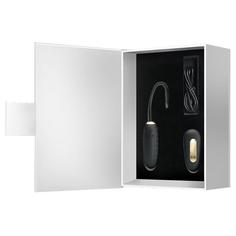 Uovo Vibrante Ricaricabile Doreen Luxury Nero - PRETTY LOVE SMART - Vibratori | erosidea.com