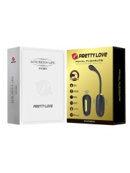 Uovo Vibrante Ricaricabile Doreen Luxury Nero - PRETTY LOVE SMART - Vibratori | erosidea.com