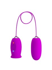 Vibratore Ricaricabile Daisy Dual Egg Viola - PRETTY LOVE FLIRTATION - Vibratori | erosidea.com