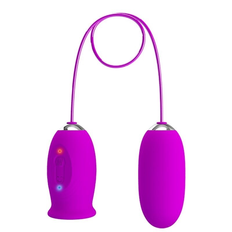 Vibratore Ricaricabile Daisy Dual Egg Viola - PRETTY LOVE FLIRTATION - Vibratori | erosidea.com