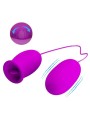 Vibratore Ricaricabile Daisy Dual Egg Viola - PRETTY LOVE FLIRTATION - Vibratori | erosidea.com