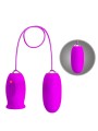 Vibratore Ricaricabile Daisy Dual Egg Viola - PRETTY LOVE FLIRTATION - Vibratori | erosidea.com