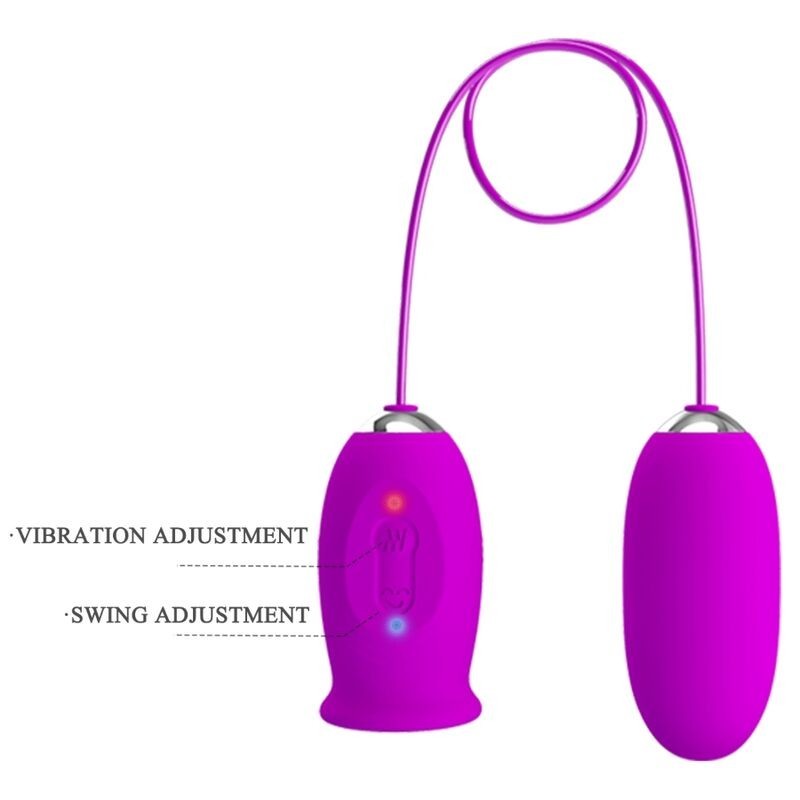 Vibratore Ricaricabile Daisy Dual Egg Viola - PRETTY LOVE FLIRTATION - Vibratori | erosidea.com