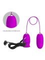 Vibratore Ricaricabile Daisy Dual Egg Viola - PRETTY LOVE FLIRTATION - Vibratori | erosidea.com
