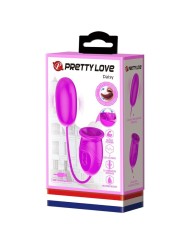 Vibratore Ricaricabile Daisy Dual Egg Viola - PRETTY LOVE FLIRTATION - Vibratori | erosidea.com