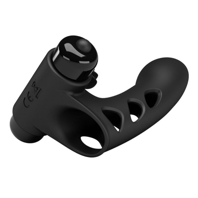 Vibratore Copertura Per Dita Orlando Nera - PRETTY LOVE MALE - Masturbatori | erosidea.com
