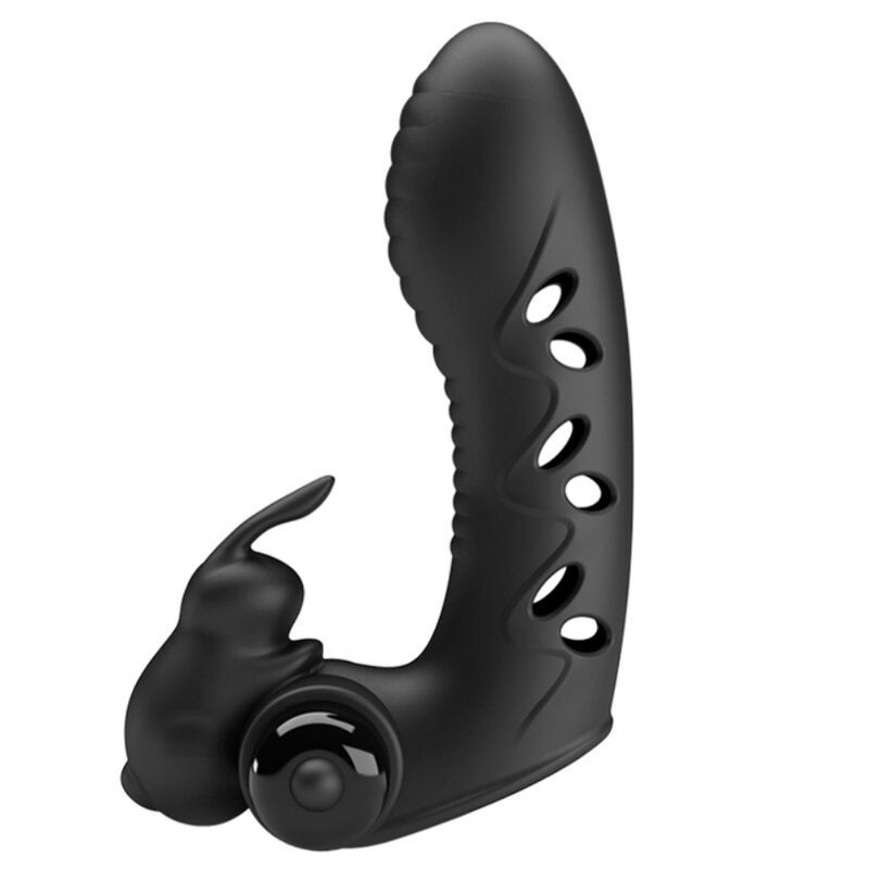 Vibratore Copertura Per Dita Rabbit Nero Vance - PRETTY LOVE MALE - Masturbatori | erosidea.com