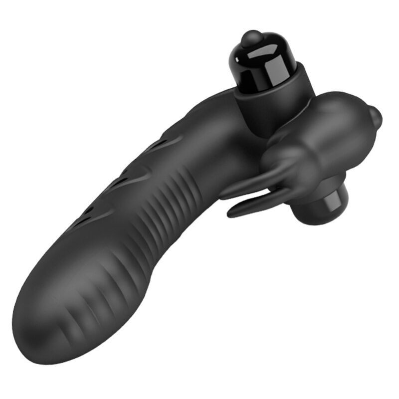 Vibratore Copertura Per Dita Rabbit Nero Vance - PRETTY LOVE MALE - Masturbatori | erosidea.com