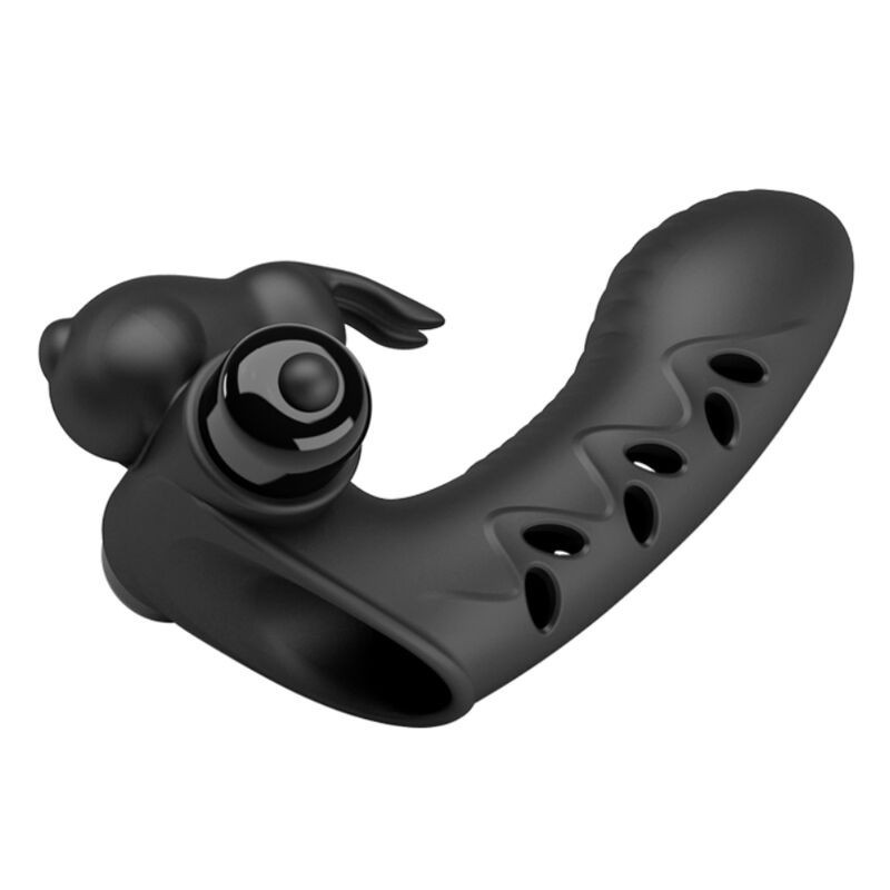 Vibratore Copertura Per Dita Rabbit Nero Vance - PRETTY LOVE MALE - Masturbatori | erosidea.com