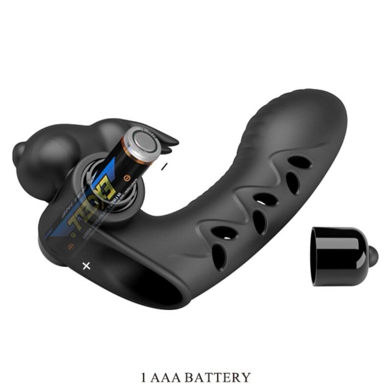 Vibratore Copertura Per Dita Rabbit Nero Vance - PRETTY LOVE MALE - Masturbatori | erosidea.com