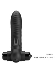 Vibratore Copertura Per Dita Rabbit Nero Vance - PRETTY LOVE MALE - Masturbatori | erosidea.com