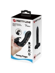 Vibratore Copertura Per Dita Rabbit Nero Vance - PRETTY LOVE MALE - Masturbatori | erosidea.com