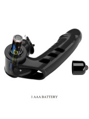 Vibratore Copertura Per Dita Corbin Nera - PRETTY LOVE MALE - Masturbatori | erosidea.com