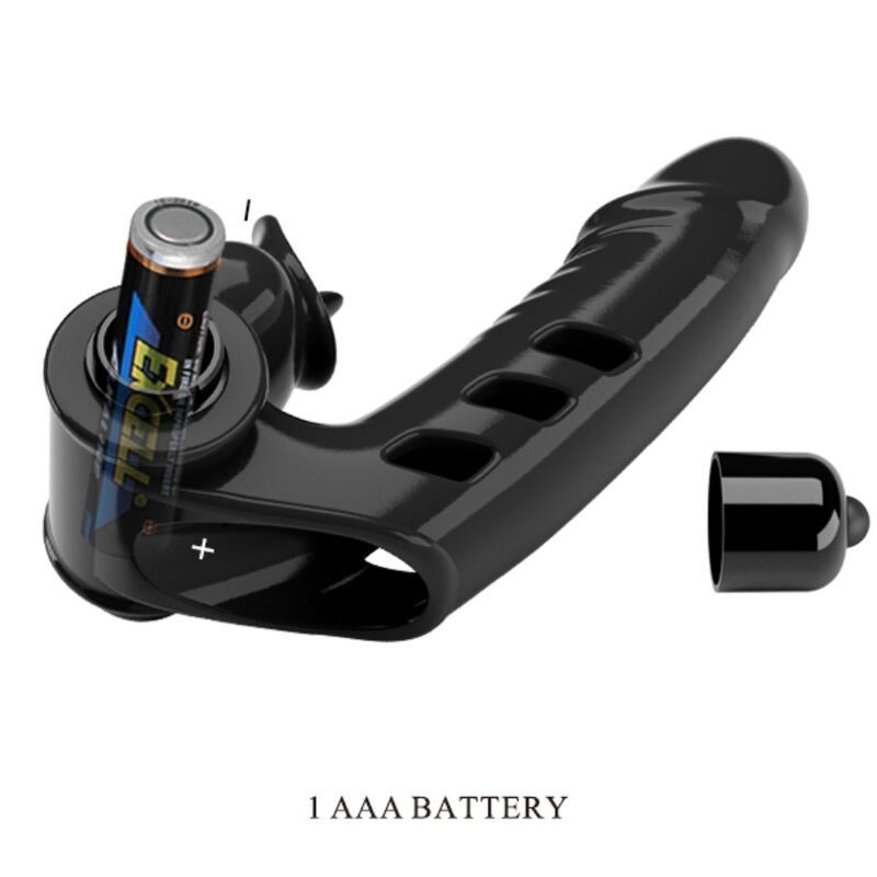 Vibratore Copertura Per Dita Corbin Nera - PRETTY LOVE MALE - Masturbatori | erosidea.com