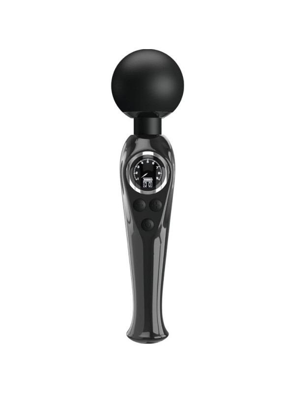 Wand Vibrante Skyler Nera - PRETTY LOVE LED - Magic Wand | erosidea.com