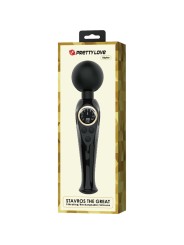 Wand Vibrante Skyler Nera - PRETTY LOVE LED - Magic Wand | erosidea.com