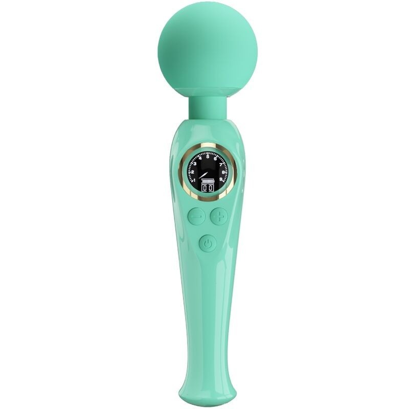 Wand Massaggiatore Skyler Pretty Love Led Verde - PRETTY LOVE LED - Magic Wand | erosidea.com
